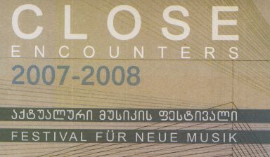Fondation Nestlé pour l’Art – Close Encounters 2007/08 – Festival für Neue Musik, Close Encounters, Verschiedene Orte in der Schweiz
