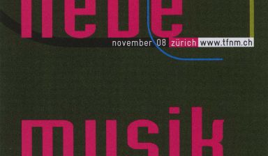 Fondation Nestlé pour l’Art – Responsorium, Ensemble Laboratorium, Tonhalle Zürich