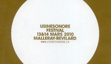 Fondation Nestlé pour l’Art – Festival Usinesonore, Usinesonore, Usine Schaublin, Malleray Bévilard