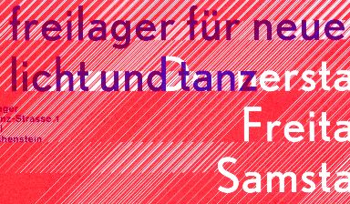 Fondation Nestlé pour l’Art – freilager für neue musik, licht und tanz, die nomadisierenden veranstalter, Freilager, Basel