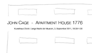 Fondation Nestlé pour l’Art – Apartment House 1776, Ensemble Tzara, Zürcher Kunsthaus, Zürich