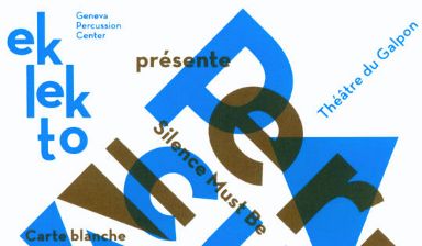 Fondation Nestlé pour l’Art – Festival Percussion IV 2012, Eklekto, Théâtre du Galpon, Genève