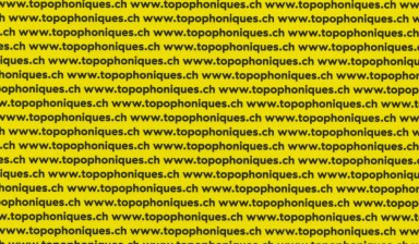 Fondation Nestlé pour l’Art – Les TOPOPHONIQUES #1, Association Topophoniques, Chauderon 18, Lausanne