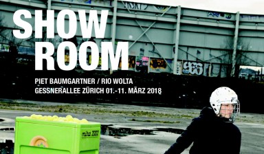Fondation Nestlé pour l’Art – SHOW ROOM, Piet Baumgartner / Rio Wolta, Gessnerallee, Zürich