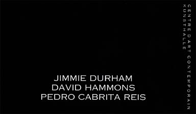 Fondation Nestlé pour l’Art – Jimmie Durham / David Hammons / Pedro Cabrita Reis, Fri-Art, Fri-Art, Fribourg