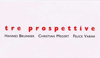 Fondation Nestlé pour l’Art – tre prospettive, Sala 1, Sala 1, Roma