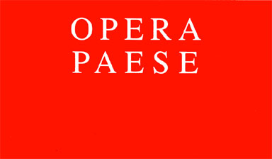 Fondation Nestlé pour l’Art – You know my name, Opera Paese, Opera Paese, Roma