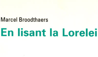 Fondation Nestlé pour l’Art – Autour de la Lorelei, MAMCO, MAMCO, Genève