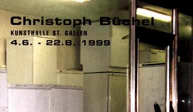 Fondation Nestlé pour l’Art – Christoph Büchel, Ausstellungsraum Offenbach, Kunsthalle, St. Gallen