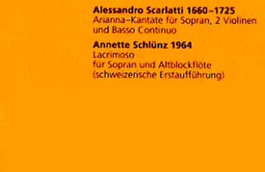 Fondation Nestlé pour l’Art – Lacrimoso / Arianna II, INSIEME, Ittingen