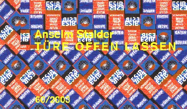 Fondation Nestlé pour l’Art – Türe offen lassen, Kunsthalle Basel, Kunsthalle Basel