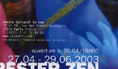 Fondation Nestlé pour l’Art – ADN/ARN, Centre Culturel Suisse Paris, Centre Culturel Suisse, Paris
