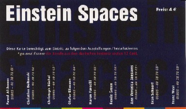 Fondation Nestlé pour l’Art – Private Territories, Einstein Forum, Einstein Forum, Berlin