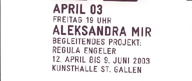 Fondation Nestlé pour l’Art – Plane Landing, Kunsthalle St. Gallen, Kunsthalle St, Gallen