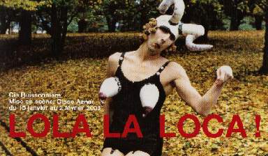 Fondation Nestlé pour l’Art – Lola La Loca !, Cie. Buissonnière, Théâtre de Vidy, Lausanne