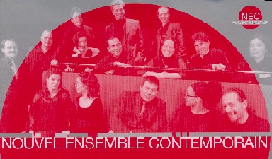 Fondation Nestlé pour l’Art – Saison de concerts 2006/07, NEC - Nouvel Ensemble Contemporain, La Chaux-de-Fonds