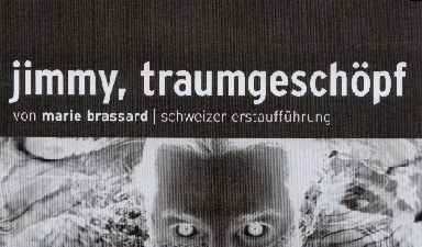 Fondation Nestlé pour l’Art – jimmy, traumgeschöpf, Monika Manger, Das neue Theater am Bahnhof, Dornach