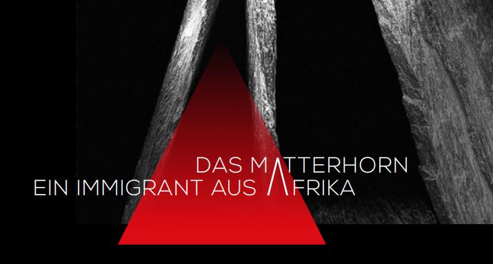 Fondation Nestlé pour l’Art – Das Matterhorn – ein Immigrant aus Afrika, Vibration4, Festivals BergBuchBrig, Gare du Nord , Brig, Basel